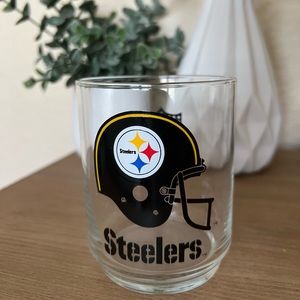 NFL Steelers Glass Cup